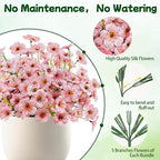 MACTING 12 Bundles Artificial Flowers - Image 4