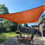 SUNLAX Sun Shade Sail 13' x 13' Terra Red Rectangle Canopy Sail Shade Cover UV by SUNLAX