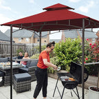 Eurmax USA High Performance Grill Gazebo Canopy Replacement Cover 5x8 BBQ - Image 6