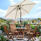 Blissun 7.5 ft Patio Umbrella, Yard Umbrella, Outdoor Market Umbrella - Image 7