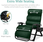 Best Choice Products Oversized Zero Gravity Chair, Folding Outdoor Patio - Image 5