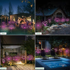 Solar Garden Lights Outdoor Waterproof, 2 Pack 120 LED Solar Firework Lights - Image 5