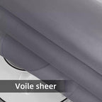 SpaceDresser Waterproof Outdoor Sheer Curtains - Image 9
