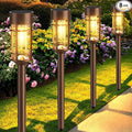 Mancra 8 Pack Solar Outdoor Lights, Bright Up to 10 Hrs Solar Lights Outdoor by Mancra
