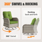 11-Piece Outdoor Patio Furniture Set - Image 7
