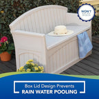 Suncast Outdoor Storage Bench - Image 12