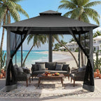 COBIZI Gazebo 10x10 Heavy Duty Gazebos - Image 2