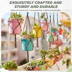 EBOOT 2 Pack 41 48 Inch Large Macrame Plant Hanger Rope to Hang Flower Pot - Image 4