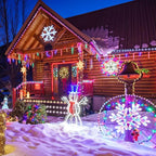 164Ft Rope Lights Outdoor, 500 LEDs 18 Colors Changing String Lights Plug in - Image 7