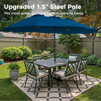 SUPERJARE 13FT Outdoor Umbrella - Image 3