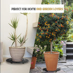 moonoom 6 Pcs Big Potted Plant Stands - Image 5