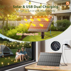 addlon 100FT Solar String Lights Outdoor - Image 8