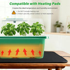 Bonviee 5-Pack Seed Starter Trays, Seed Starter Kit - Image 6