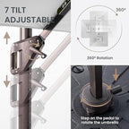 10 X 13 FT Cantilever Patio Umbrella - Image 6