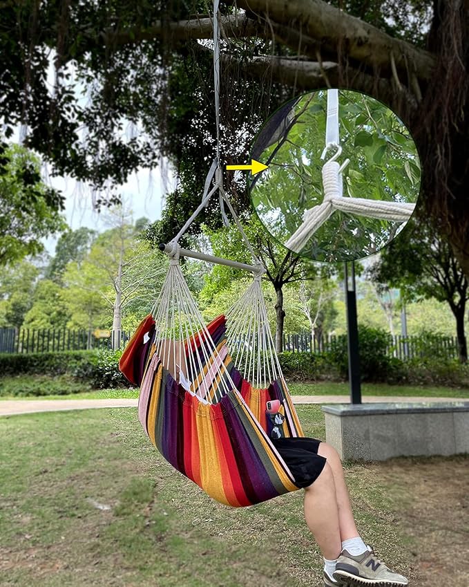 MIZTLI Hammock Chair Hanging Chair Swing Chair Hanging Chair - Image 5