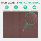 JEAREY Patio Dining Table, Outdoor Dining Table All-Weather - Image 2