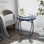 LIFFY Outdoor Side Table, Indoor Small Decorative Plant Stand & End Table - Image 2