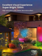 Solar Spot Lights Outdoor, 9 Lighting Modes RGB, Solar Lights Outdoor - Image 2
