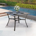 MELLCOM 37''x37'' Outdoor Dining Table by MELLCOM