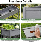 TT Nature HDPE Raised Garden Bed - Image 5