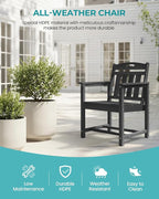 Outdoor Patio Dining Chair - Image 4