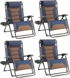 Zero Gravity Chair Set of 4 Oversized Padded Recliner by Unknown