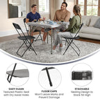 Flash Furniture Hercules Series Plastic Folding Chairs - Image 6
