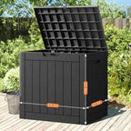 Sweetcrispy Deck Box with 31 Gallon Capacity, Weatherproof Resin Lockable - Image 3