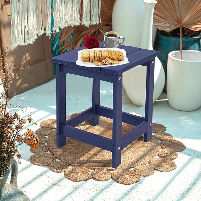 LZRS Adirondack Square Outdoor Side Table - Image 2