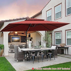 9x12FT Cantilever Patio Umbrella - Image 7