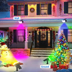WdtPro 4 Pack Solar Color Changing Lights, 10 Lighting Modes Solar Lights - Image 6