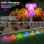 Solar Lights Outdoor, 8 Pack Mushroom Lights Outside Waterproof, Solar Powered - Image 2