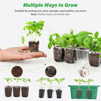Bonviee 5-Pack Seed Starter Trays, Seed Starter Kit - Image 5