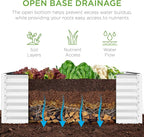 Best Choice Products 4x2x2ft Outdoor Metal Raised Garden Bed, Deep Root Box - Image 5