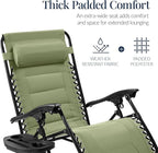 Best Choice Products Oversized Padded Zero Gravity Chair, Folding Outdoor Patio - Image 4