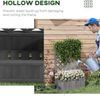 Outsunny Wooden Raised Garden Bed - Image 5