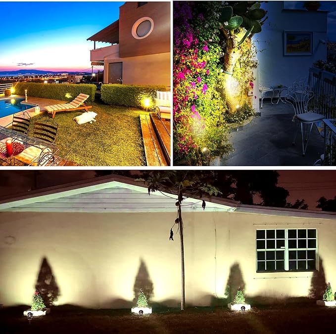 10W Dusk to Dawn Led Light 120V 3000K 1000lm Warm White Landscape Outdoor - Image 5