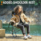 Portal Outdoor Rocking Chair Camping Folding Portable Rocker - Image 6