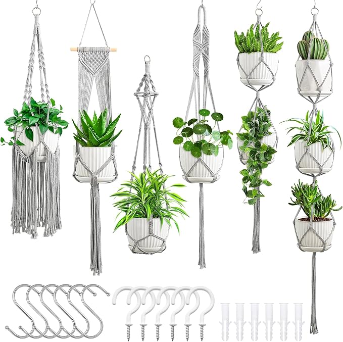 Macrame Plant Hangers by SFENNGPET