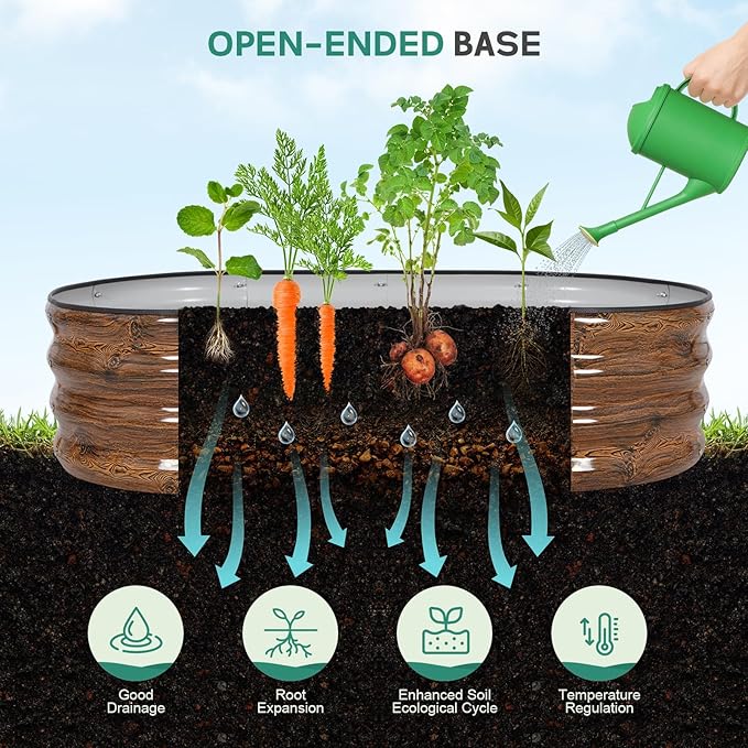 Galvanized Raised Garden Bed - Image 5