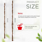 EBOOT 2 Pack 41 48 Inch Large Macrame Plant Hanger Rope to Hang Flower Pot - Image 2
