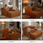 50 Inches Chaise Lounge Indoor, Oversized Chaise Lounge Chair - Image 6