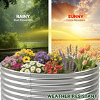 4 Pack Tall 2x2x2FT Round Raised Beds - Image 5