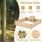Giantex Raised Garden Bed, Elevated Square Planting Bed - Image 6