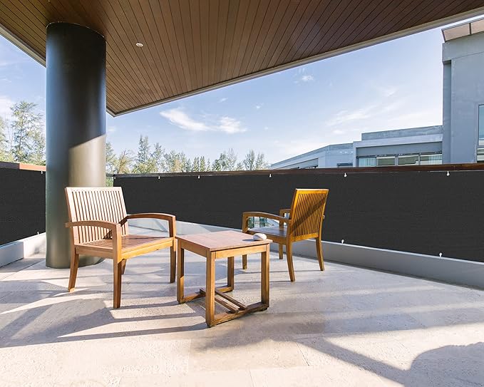 LOVE STORY Balcony Privacy Screen, UV Protection and Weather-Resistant by LOVESTORY