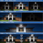 Solar Lights Outdoor Waterproof, 6500K Dusk to Dawn Solar Street Light Motion - Image 3