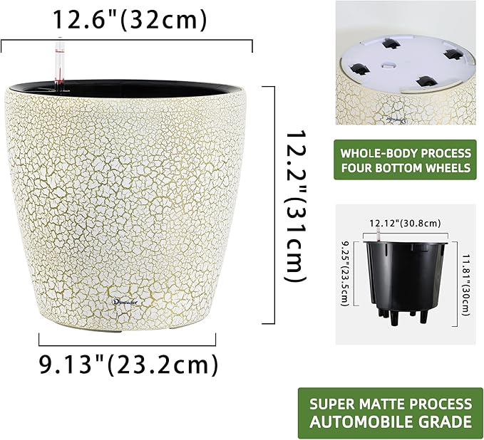 Dexceder 13x12 Self Watering Planter - Image 3