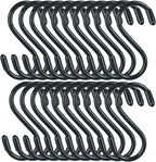 30 Pack Vinyl Coated Heavy Duty S Hooks by DINGEEUtilityHook