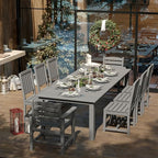 5-Piece Black Outdoor Dining Set - Image 6