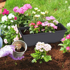 CADUKE Railing Planter Boxes 2 Pack Railing Flower Box - Image 5